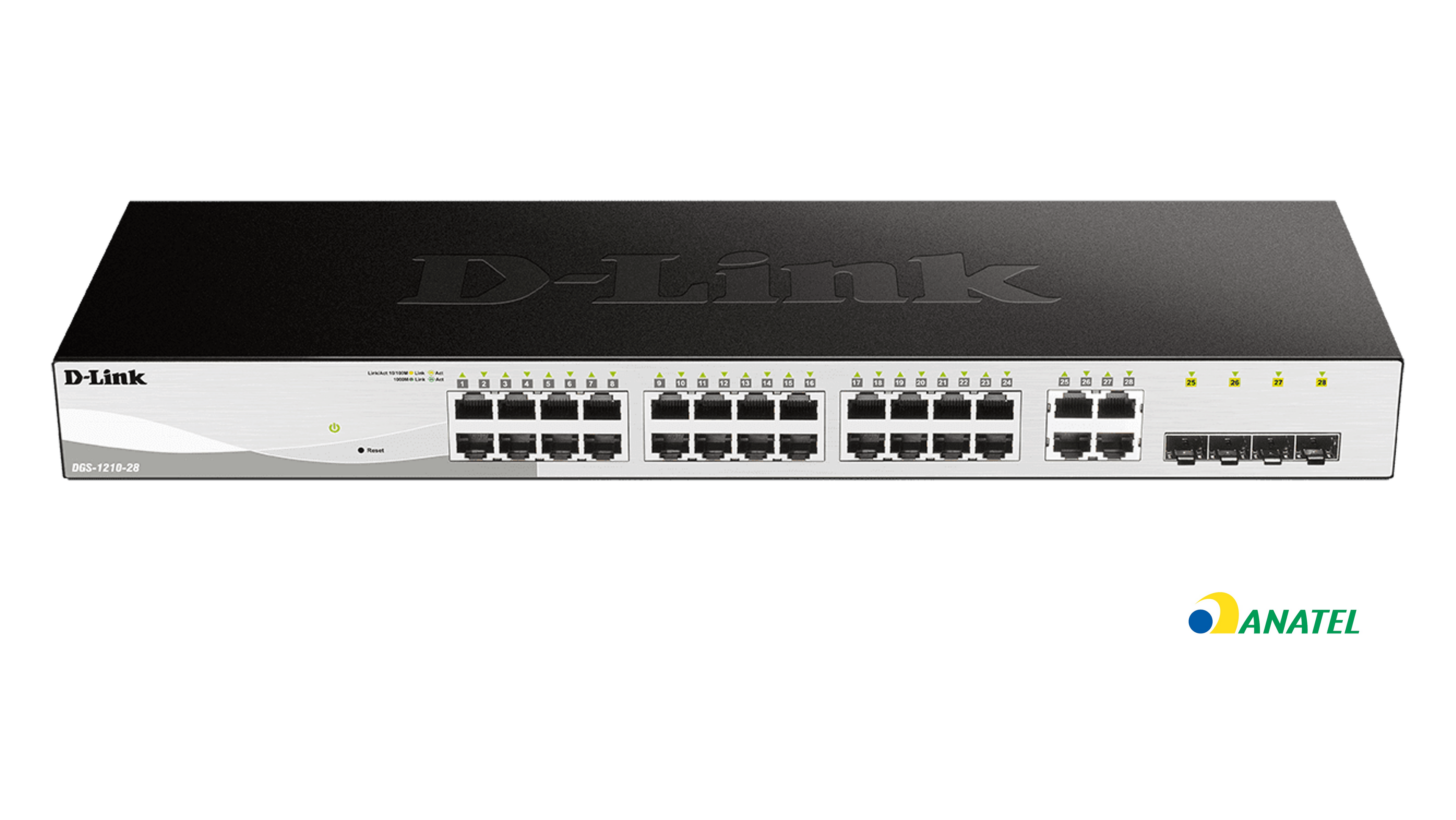 Switch D-Link de 24 portas - DGS-1210-28